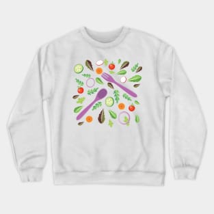 Utensil Salad Crewneck Sweatshirt